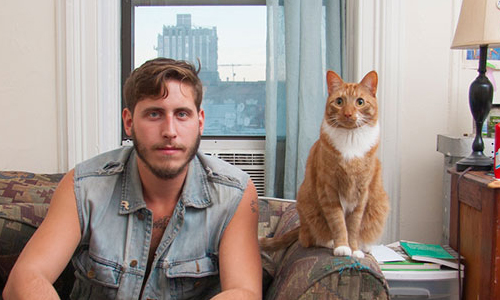 愛動物的男生最有魅力！貓奴攝影師眼中的愛貓成痴男 David Williams、Men & Cats、貓、貓奴、國外、攝影、刻板印象、男生、寵物、討喜、胖貓、主人、愛貓男、藝術