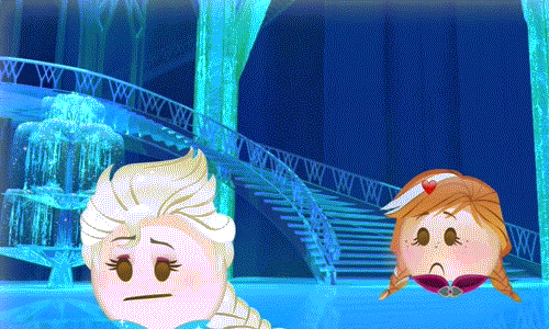 安娜和艾莎變成emoji啦！超Q短片2分鐘演完《冰雪奇緣》 frozen、anna、elsa、冰雪奇緣、可愛