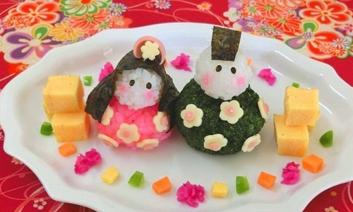 一上桌就是全場焦點！日本女兒節的可愛「手鞠壽司」 女兒節、可愛、人偶、手鞠壽司、手まり寿司
