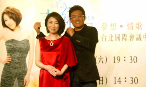 [新聞稿] 15李翊君　夢想。情歌 演唱會再接再勵新春記者會 演唱會千萬舞台製作 歌單囊括 三四五六年級 包君滿意 李翊君、演唱會、檢場、婚姻、舞台