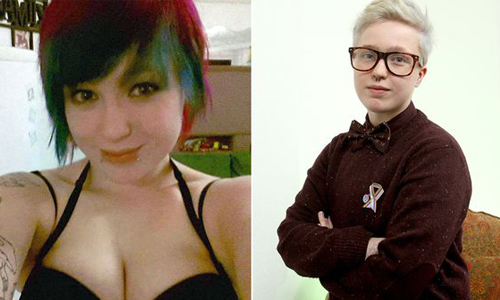 不想等到下輩子才當男生！爆乳正妹女模變身帥T model、sex change、holly baxter、Oliver Baxter