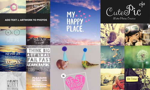 照片變得超夢幻！少女系文字App特蒐 手機、App、攝影、修圖、文字