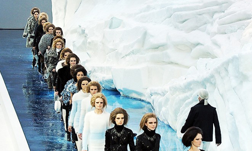 台上出現冰山是怎麼回事？香奈兒十大超扯秀場照 香奈兒、秀場、大秀、主題、冰山