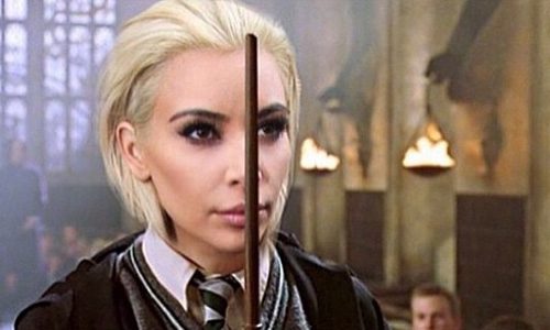 女版馬份出現了！女星染個頭髮竟和8人連環撞臉 金卡達夏、Kim Kardashian、惡搞、撞臉、搞笑