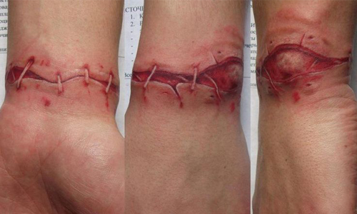 先生要不要幫你打119？皮開肉綻3D刺青特輯 tattoo、lippo tattoo、realism、寫實、逼真