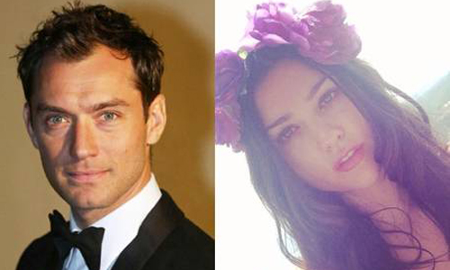 妞快報：嫩妹前女友幫生女兒 裘德洛5兒3媽好風流  妞快報、裘德洛、 凱瑟琳哈汀、風流、女兒