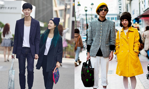 技高一籌的情侶出現了！日韓時尚達人示範春季couple裝穿搭 Korea、Japan、outfits、spring、couple