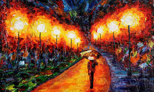 見證奇蹟的時刻！失明畫家用生命畫出光明繪畫 失明、癲癇、畫家、畫、畫作、繪畫、生命、光明、燦爛、勵志、奇蹟、盲人、生命、意志力、John Bramblitt、油畫、藝術