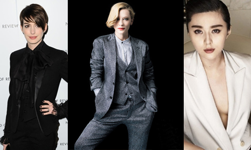 她們也很適合演《金牌特務》！西裝控女星帥氣度大PK 西裝、時尚大PK、金牌特務、穿搭、時尚、女星、女明星、帥氣、范冰冰、范爺、尹恩惠、艾瑪華森、安海瑟薇、維多利亞貝克漢、Tilda Swinton、凱特布蘭琪