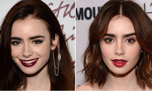 長、短、直、捲全都Hold得住！莉莉柯林斯髮型全紀錄！ 莉莉柯林斯、長髮、短髮、頭髮、造型