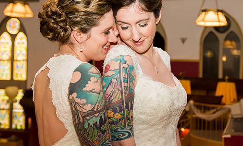 貨真價實的「愛的印記」  這10對情侶用刺青讓你看見愛情 刺青、情侶、放閃、藝術、人體