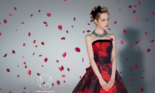 把整個春天穿上身！蜷川實花設計婚紗華麗亮相 蜷川實花、Mika Ninagawa、M / mika ninagawa、KURAUDIA、婚紗