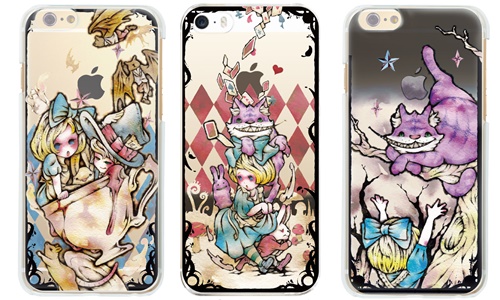 詭譎又夢幻的愛麗絲冒險展開！日本插畫家手繪風手機殼 手機、手機殼、手機週邊、愛麗絲夢遊仙境、愛麗絲