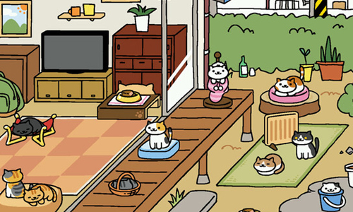 這些貓咪你都收集到了嗎？少女漫畫家瘋手機遊戲《收集貓咪》 收集貓咪、まんぞくさん、漫畫家、貓、貓咪