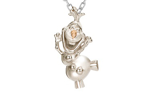 想把雪寶戴在身上？日本夢幻飾品品牌推出迪士尼系列項鍊 迪士尼、項鍊、戒指、飾品、訂做