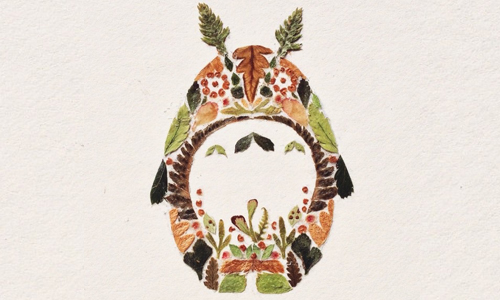 龍貓竟然比手掌還小！超神奇迷你葉片拼貼創作 葉、藝術、龍貓、動物、創作