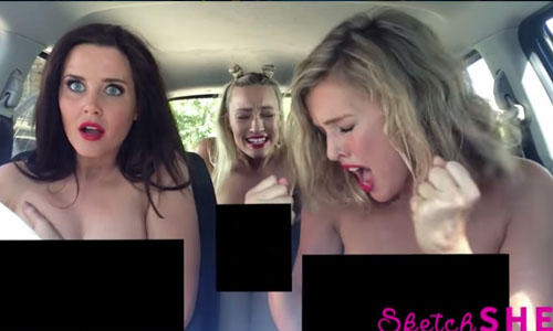 誰說正妹就沒幽默感？搞笑女團《SketchShe》3分鐘唱完各年代經典名曲 SketchShe、Mime Through Time、搞笑、幽默、可愛、有趣、麥莉、全裸、貓王、Shae-Lee Shackleford、Madison Lloyd、Lana Kington、youtube