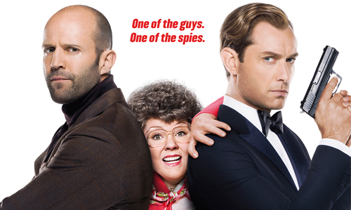 賤嘴大媽力邀裘德洛一起當賤諜　《麻辣》系列導演最新力作 梅莉莎麥卡錫、裘德洛、傑森史塔森、麻辣嬌鋒、Paul Feig