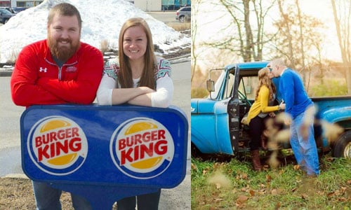 Burger&King聯姻大喜！漢堡王全額贊助婚禮 漢堡王、Burger King、巧合、結婚、婚禮、趣味