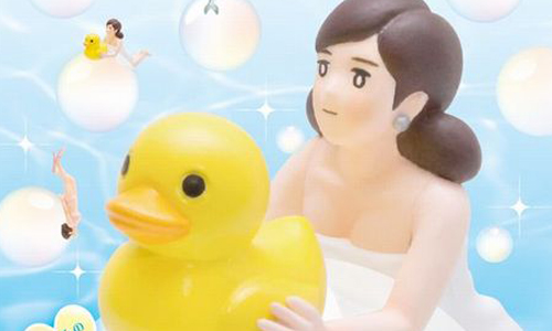 杯緣子幹嘛偷看我洗澡！「杯緣子泡澡球」新登場 杯緣子、洗澡、沐浴球、新商品、扭蛋、奇譚俱樂部、玩具