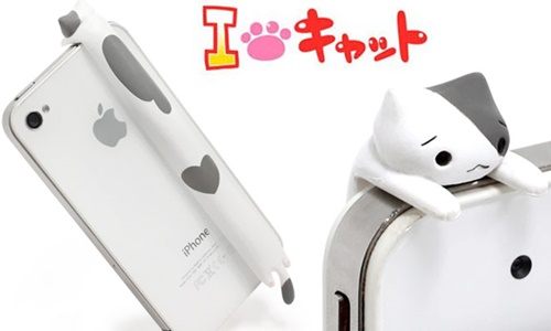 就愛巴著你的手機不放！Niconico小貓音源塞特蒐 手機、手機週邊、音源塞、耳機塞、防塵塞