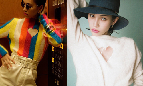 水原希子就是穿這件擄獲GD的！可愛又不失性感的鏤空心機穿搭 愛心鏤空、Crop Top、動漫、女主角、美少女