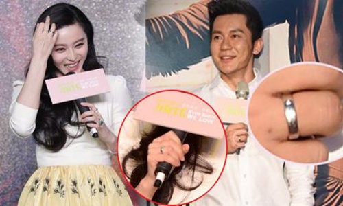 妞快報：同居豪宅、秀婚戒？范冰冰特別不想回應的戀情再度被抓包 妞快報、范冰冰、范爺、李晨、婚戒、戒指、結婚、同居、買房