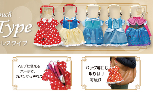 迷你禮服帶著走！日本限量迪士尼公主禮服手機套 手機、週邊、手機週邊、迪士尼、禮服