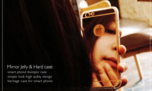 哪個少女不自戀？iPhone 6金屬光鏡面手機殼 iPhone、鏡面、鏡子、自戀、少女