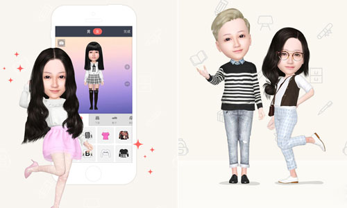 連大明星都上癮！超可愛個人Q版動畫App《小偶》 小偶、大明星、Q版、3D、動畫、人物