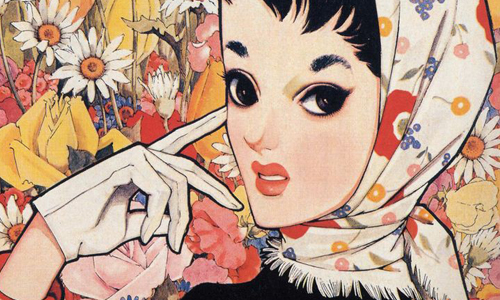 這就是女人最美的姿態！日本少女漫畫 & 時尚先驅—中原淳一 中原淳一、日本、插畫、時尚、草稿