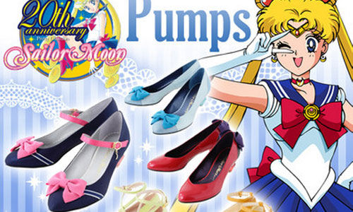 OL也能變月光仙子！美少女戰士角色低跟鞋 美少女戰士、角色、月光仙子、動漫週邊、跟鞋