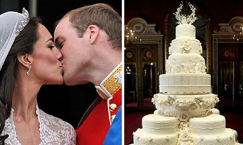 威廉凱特的皇家蛋糕價值一棟房子！名人百萬婚宴蛋糕昂貴登場 蛋糕、過期、天價、名人、百萬
