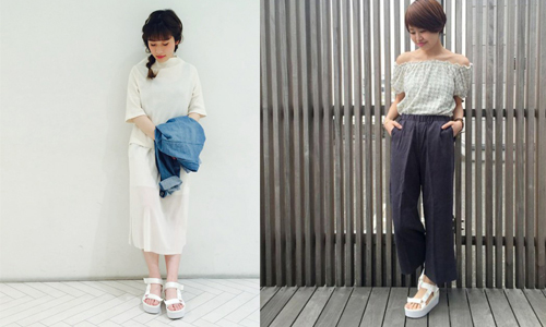 鞋櫃裡只有一種款式的涼鞋就落伍了！2015春夏涼鞋新登場 厚底涼鞋、春夏、2015、特殊色、銀色