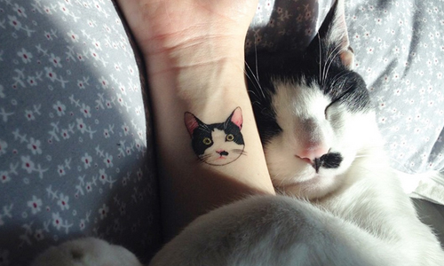 刺青也可以走浪漫森林風！女孩的動物花草刺青 刺青、動物、花草、森林、清新、藝術、韓國、貓、狗、可愛、萌、Instagram、 soltattoo、藝術