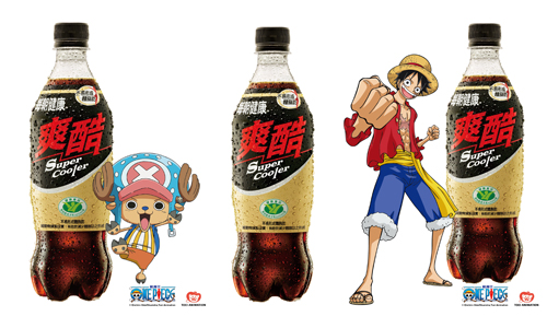 [新聞稿] 日本特保碳酸風潮延燒到台灣，喝碳酸也可以「不易形成體脂肪」！ 每朝、健康、爽酷、碳酸、航海王