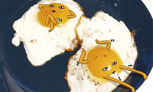 「韓版蛋黃哥」為何這麼欠扁！怪怪歐吉桑插畫家惡搞再起 韓國、老伯、插畫、nu1t、Instagram