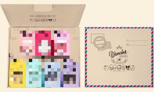 日本藥妝新伴手禮！萌度100%的「三麗鷗明星BOX」 三麗鷗、SANRIO、蜜粉、粉撲、聯名商品