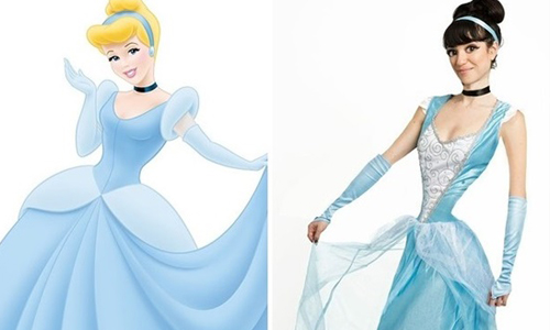 長髮、大眼、纖腰就是美？當迪士尼公主的比例套用在真人身上… 長髮、大眼、纖腰、美、迪士尼
