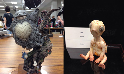 誰能接受變成異形的龍貓！讓你無法直視的日本模型博覽會奇觀 Amazing Model Expo、日本模型博覽會、模型、異形、獵奇、詭異、龍貓、造型、莫名、奇觀