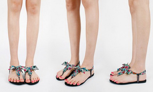 挑戰30天不重覆穿搭也沒問題！韓國多way綁帶涼鞋 涼鞋、緞帶、綁帶、繫帶、韓系