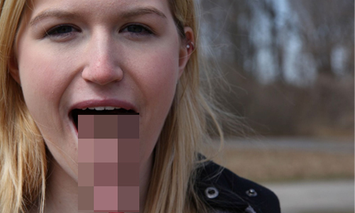 想舔哪就舔哪！名符其實「長舌婦」爭奪世界紀錄寶座 舌頭、長舌、蛞蝓、世界紀錄、紀錄