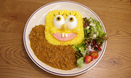 海綿寶寶咖啡廳期間開張！特殊限定卡通造型餐點也太可愛 海綿寶寶、咖啡店、限定、期間、東京、表參道、惠比壽、美食、卡通、造型、可愛、旅遊