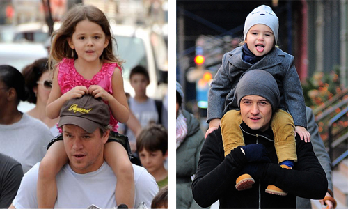 好想當他們的前世情人！好萊塢男星與他們的寶貝溫馨特輯 明星、小孩、寶貝、貝克漢、哈波