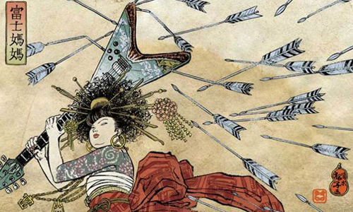 [友站新聞] 拋下10年上班生活 她終於想通自己真正想做的事! 水墨插畫家YUKO SHIMIZU清水裕子融合東西狂放畫風 安藤忠雄、追隨多數必然迷失自己、日本、插畫家、YUKO SHIMIZU