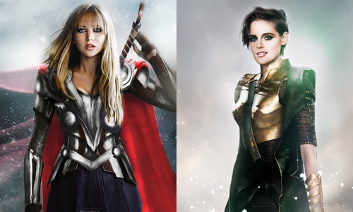 克莉絲汀史都華扮洛基無違和感！性轉版《復仇者聯盟》一樣超殺 復仇者聯盟、性轉、超級英雄、Agnes、disimilis