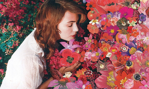綻放吧，如夢似幻的少女心！浪漫花漾系照片插畫拼貼 Rebekah Campbell、Ben Giles、藝術、拼貼、插畫