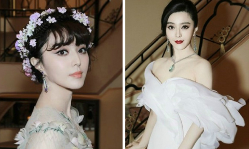 化身花仙子、天鵝公主美呆眾人！2015年范冰冰4套坎城禮服總整理 范冰冰、美、女神、漂亮、坎城