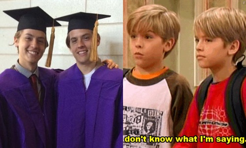 妞快報：他們長大，我們的童年也結束了！《小查與寇弟》雙胞胎大學畢業啦 妞快報、畢業、小查與寇弟、Cole Sprouse、Dylan Sprouse