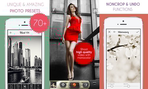 05/22限時免費App特輯：黑白照片更有藝術感！ 限免、免費、特價、iPhone、App